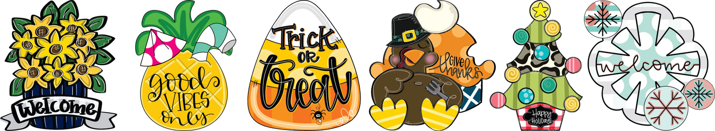 All the things… 6 Attachments and celebrations board package