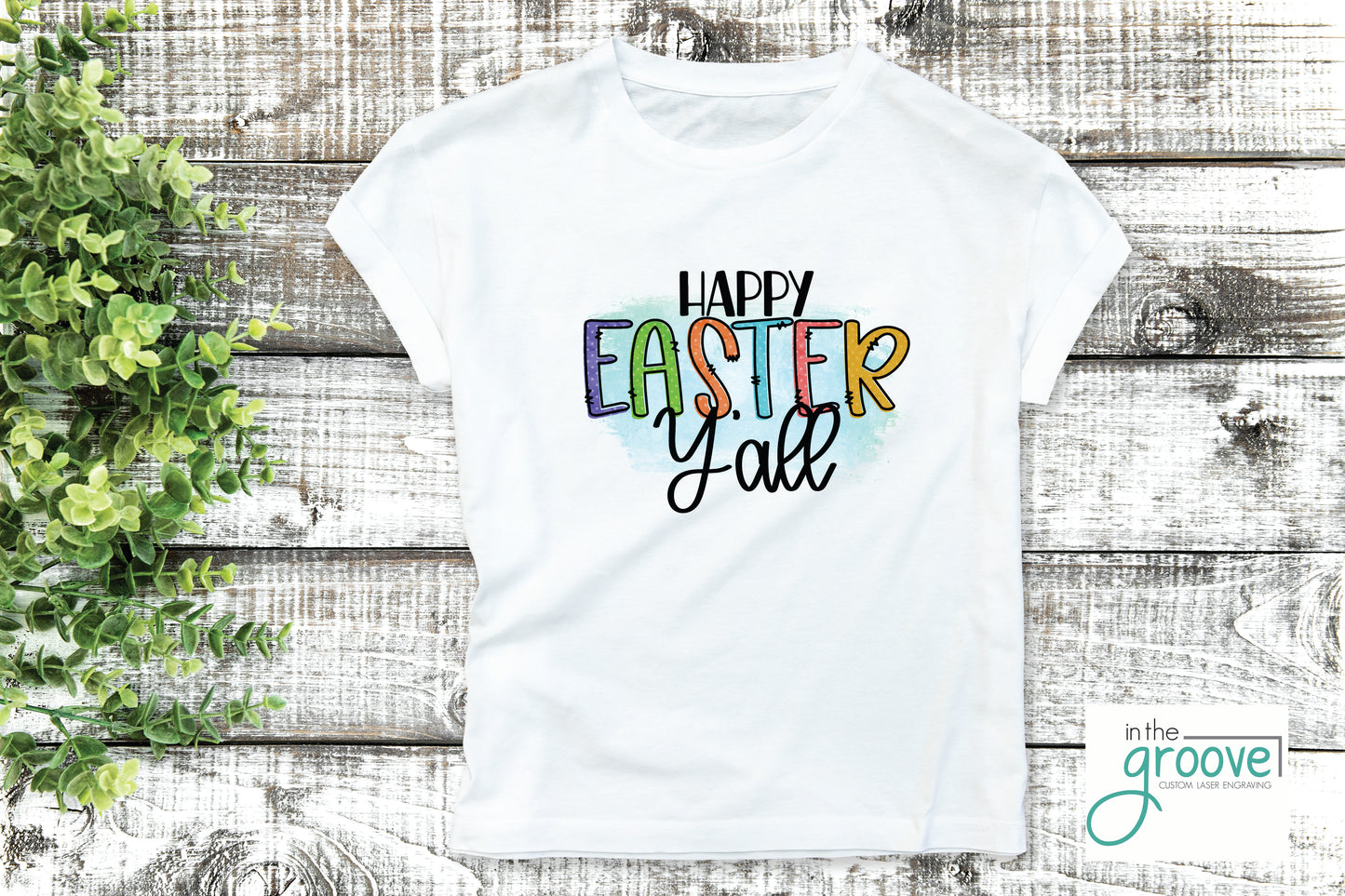 Happy Easter Y'all T-Shirt - Southern Style Holiday Tee