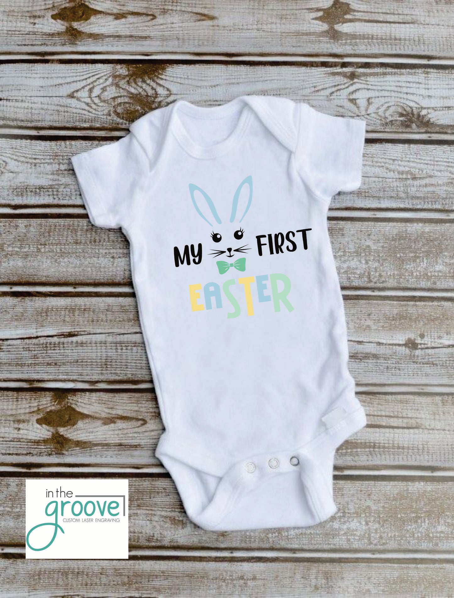 My First Easter T-Shirt - Baby's First Holiday Cotton Tee
