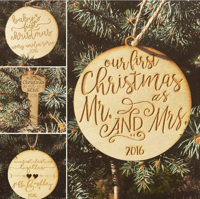 Personalized Ornaments
