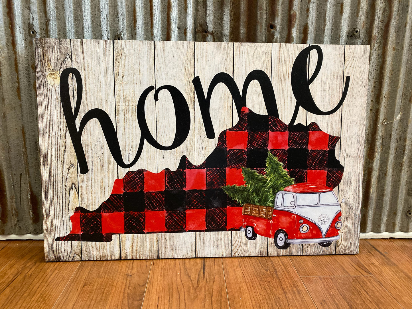 Wooden framed signs 24x12