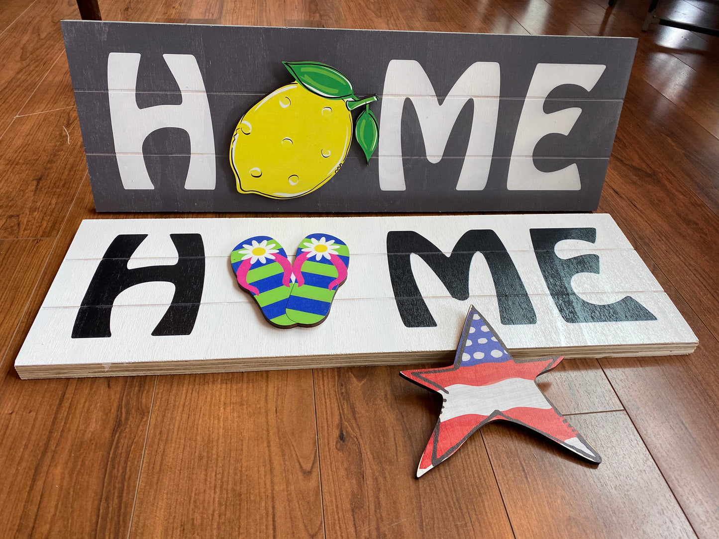 Small Interchangeable Home Sign Package