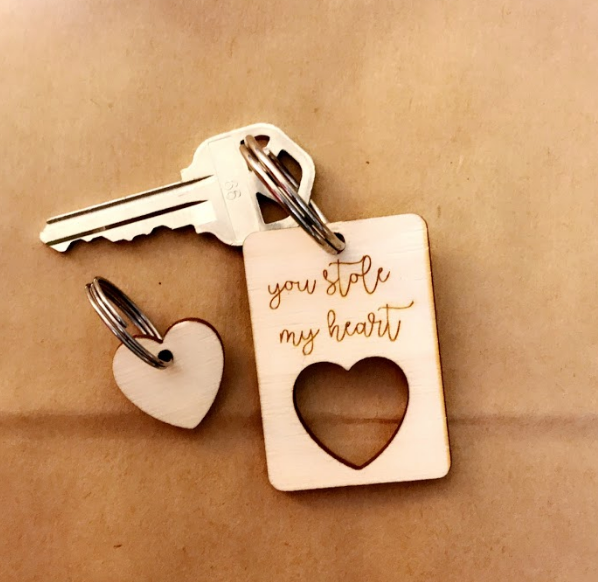 Stolen Heart Keychain