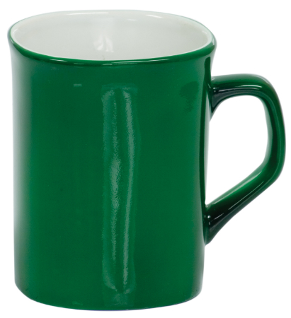 10 oz. Rounded Corner Ceramic LazerMug