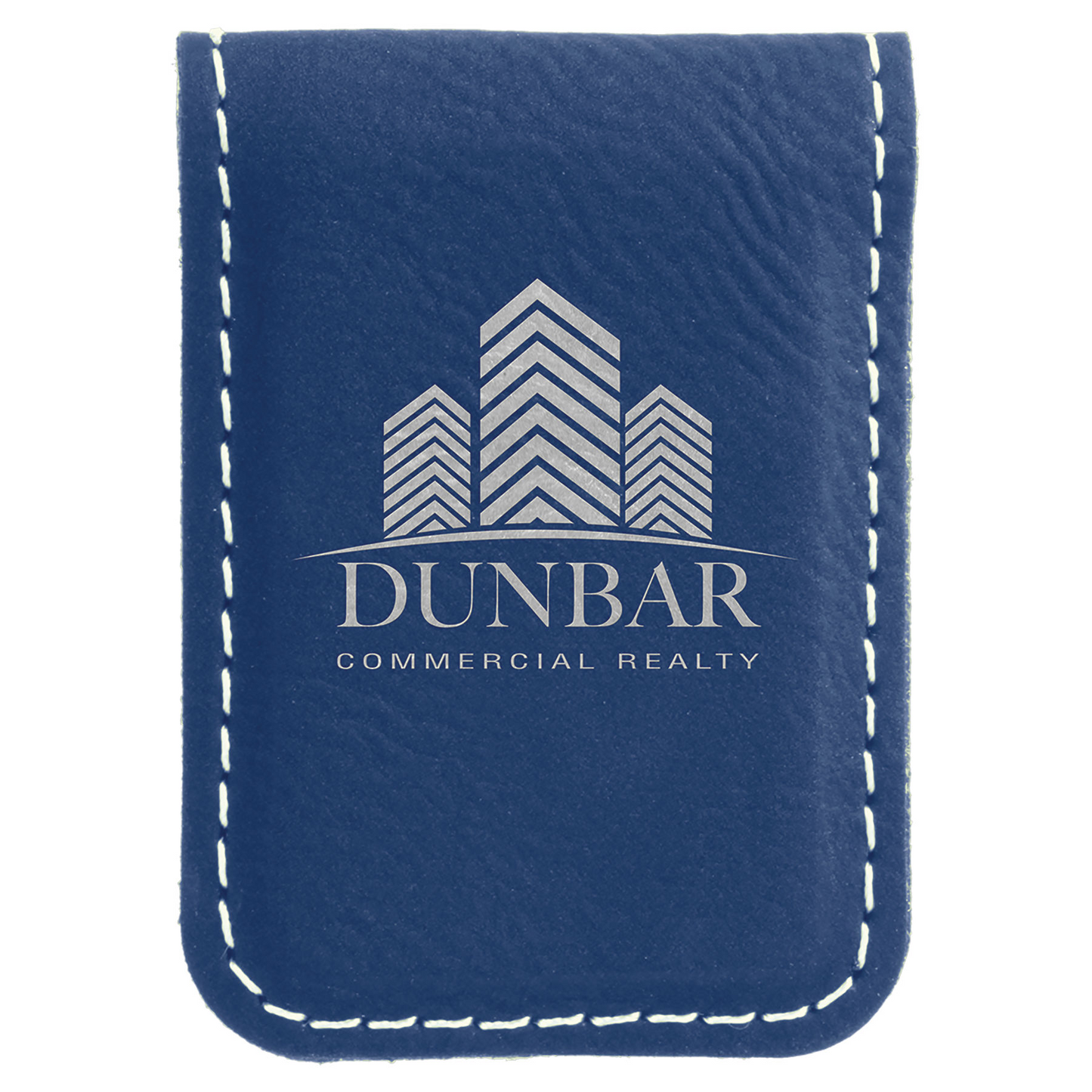 Laserable Leatherette Money Clip 1 3/4" x 2 1/2"