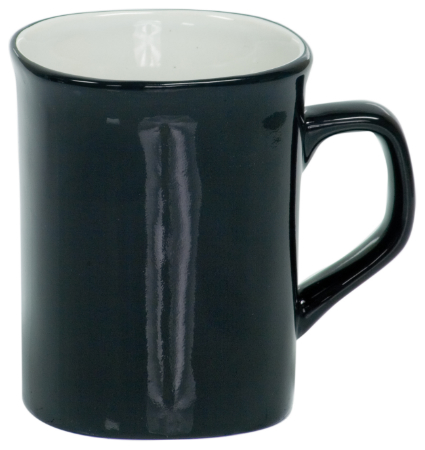 10 oz. Rounded Corner Ceramic LazerMug