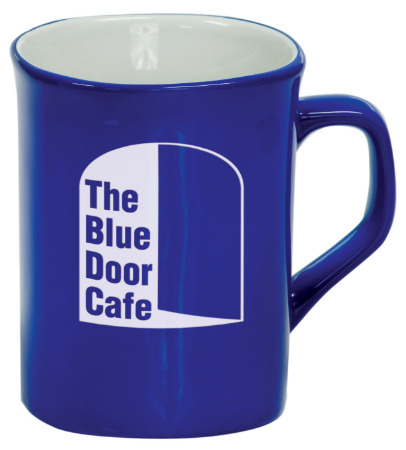 10 oz. Rounded Corner Ceramic LazerMug