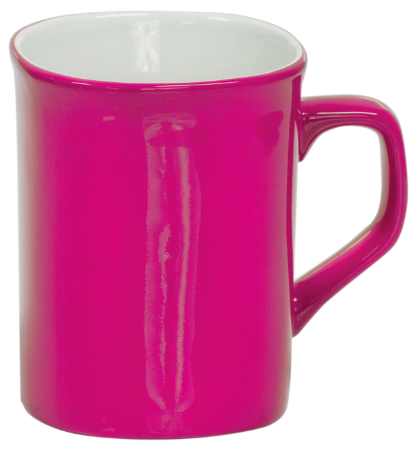 10 oz. Rounded Corner Ceramic LazerMug