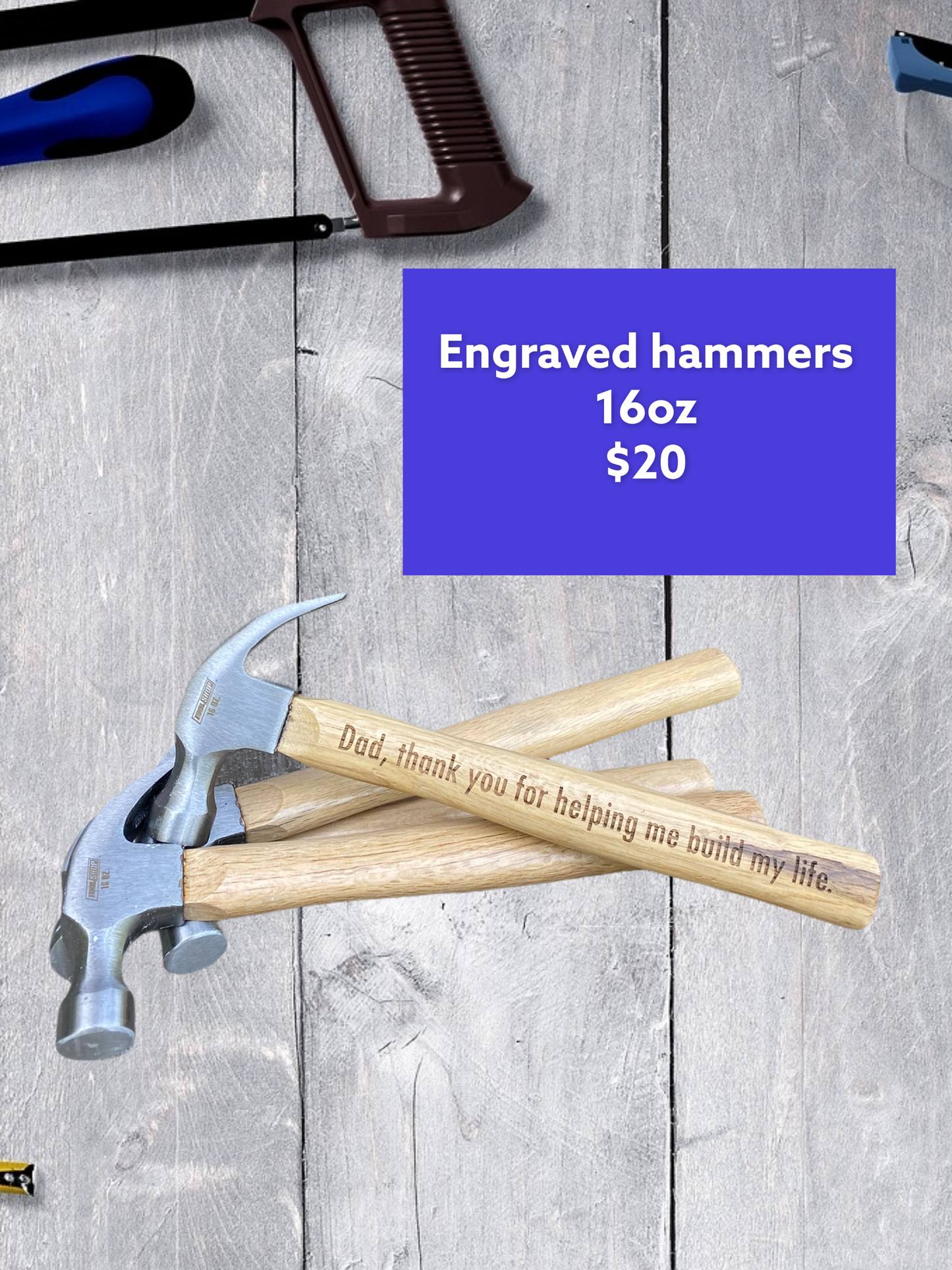 Engraved Hammer