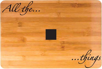 All the things… 6 Attachments and celebrations board package