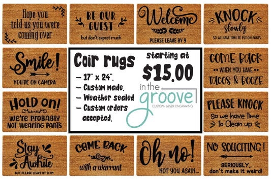 Coir rugs