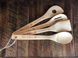 Engraved Utensil Set