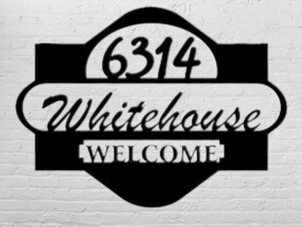 Address Plaque