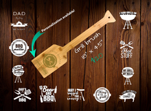 Load image into Gallery viewer, Engraved Grill Brush