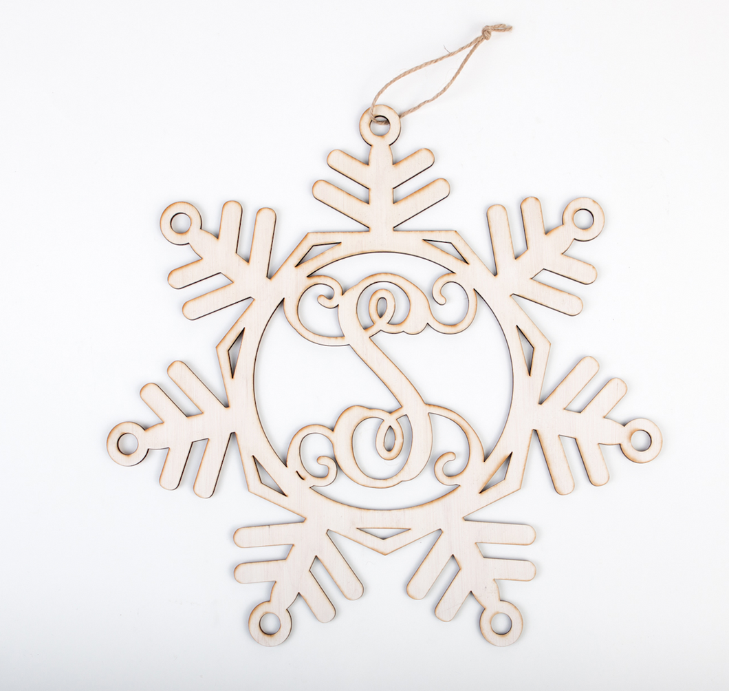 Snowflake Monogram