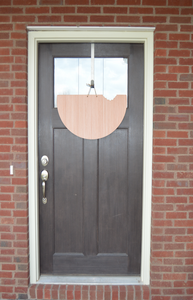 Blank Door Cutout