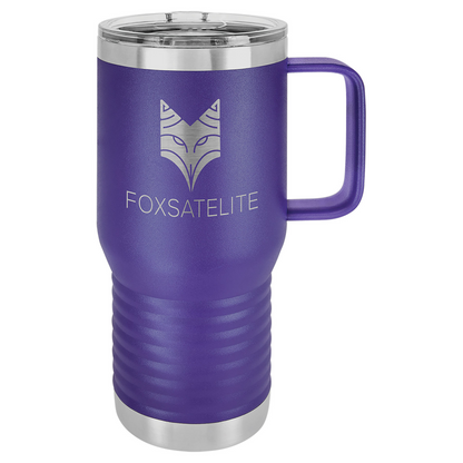 20 oz.  Vacuum Insulated Travel Mug with Slider Lid