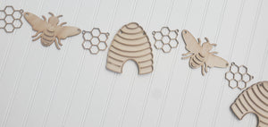 Buzzing bee banner