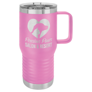 20 oz.  Vacuum Insulated Travel Mug with Slider Lid