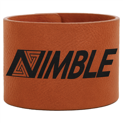 Laserable Leatherette Cuff Bracelet