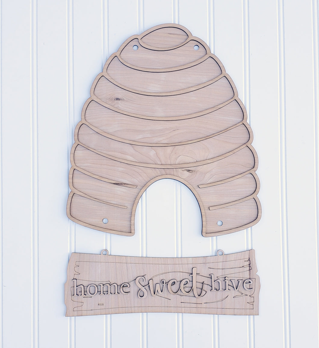 Buzzing Bee Door Hanger