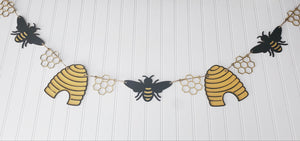 Buzzing bee banner