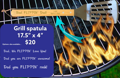 Engraved Spatula