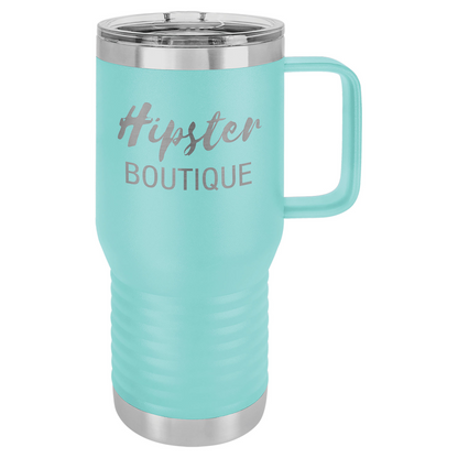 20 oz.  Vacuum Insulated Travel Mug with Slider Lid