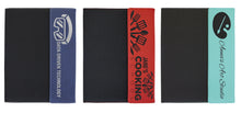 Load image into Gallery viewer, 9 1/2&quot; x 12&quot; Laserable Leatherette / Black Canvas Portfolio with Notepad