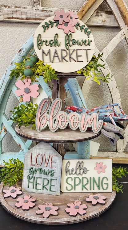 Bloom Tiered Tray Kit