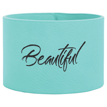 Load image into Gallery viewer, Laserable Leatherette Cuff Bracelet