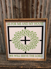 Load image into Gallery viewer, Wooden framed sign 12x12
