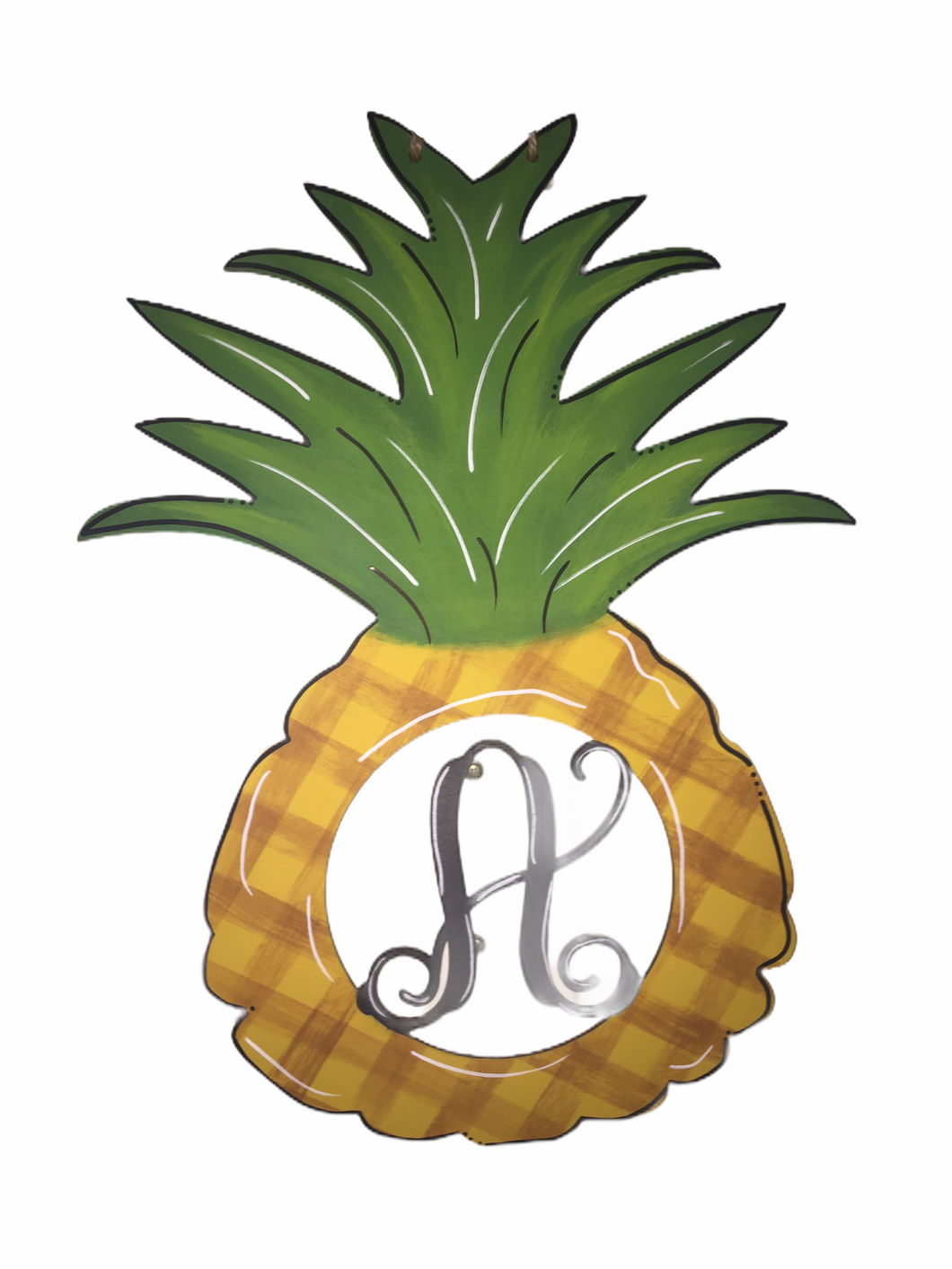 Monogrammed Pineapple