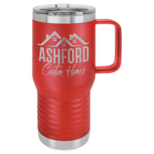 Load image into Gallery viewer, 20 oz.  Vacuum Insulated Travel Mug with Slider Lid