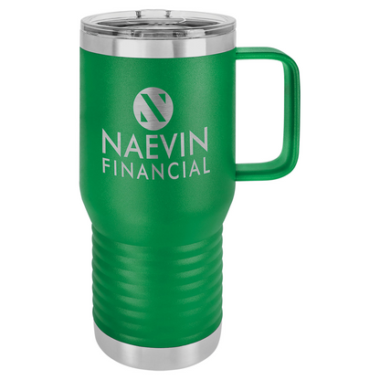 20 oz.  Vacuum Insulated Travel Mug with Slider Lid